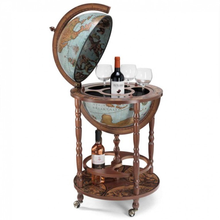 Floor globe bár "Minerva Blue Ocean"